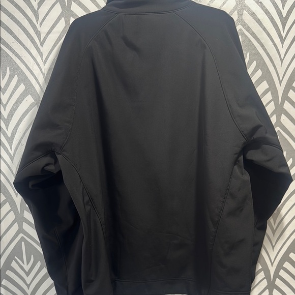 Black Green Bay Packers Performance Jacket with Full-Length Zipper - Picture 7 of 7